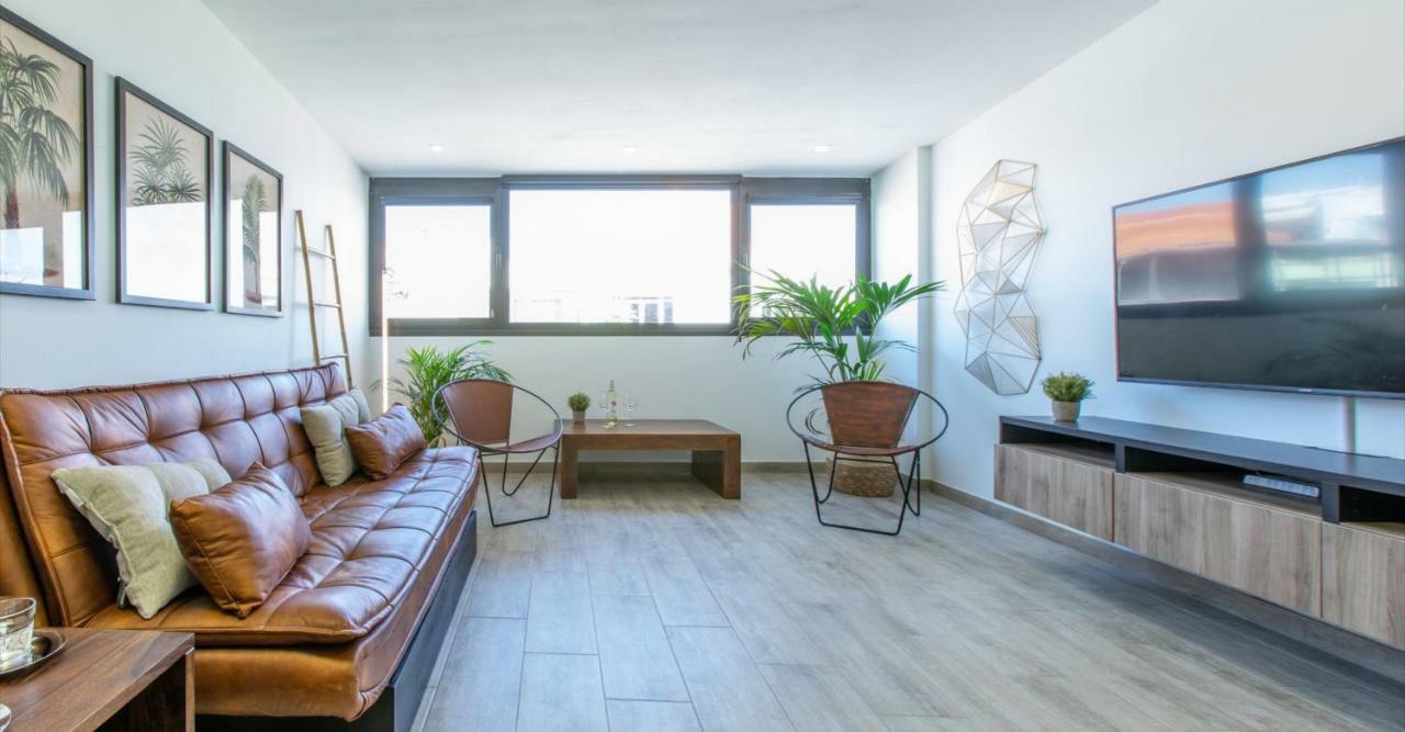 דירות לאס פאלמס דה גראן קנאריה Flatguest Atico Lujoso מראה חיצוני תמונה